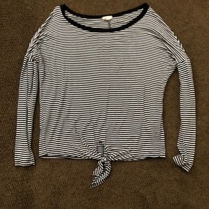 Super comfy striped top